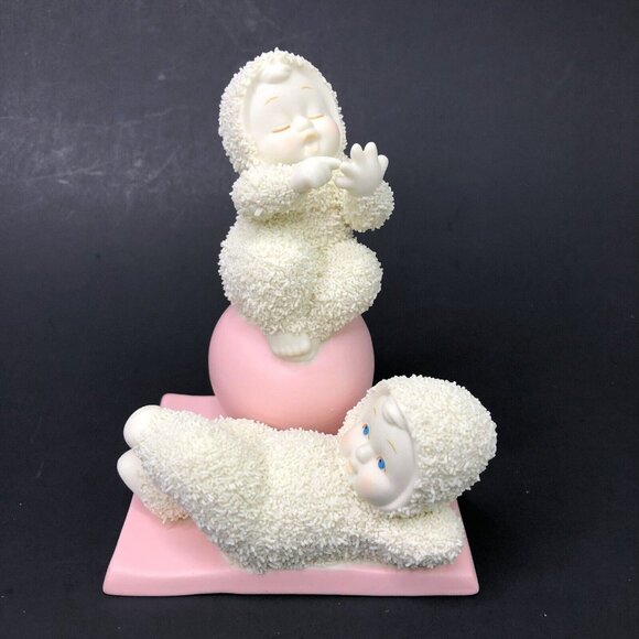 Dept 56 Snowbabies Figurine You Work I’ll Count 4027196 Christmas Gift Decor - Picture 1 of 6